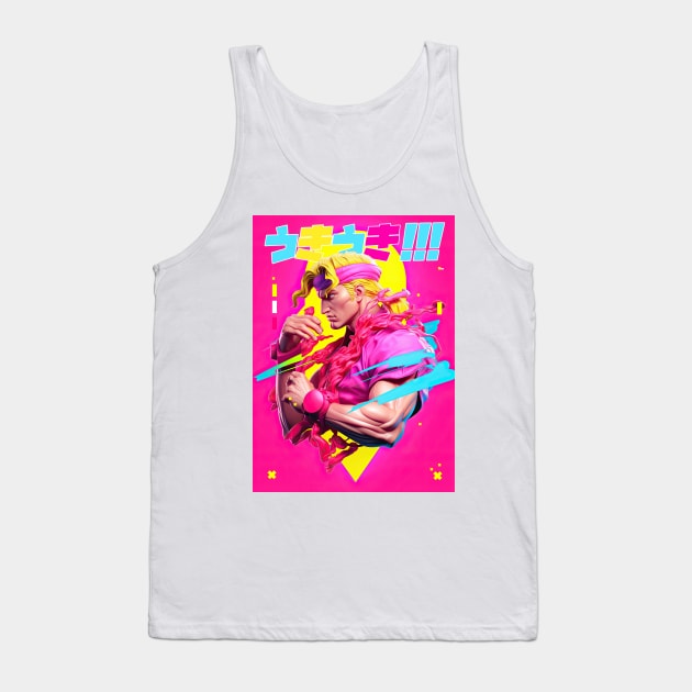 KEN MASTERS - STREET FIGHTER | Video Game Character Design Art Popculture | PROUD OTAKU Tank Top by PROUD OTAKU